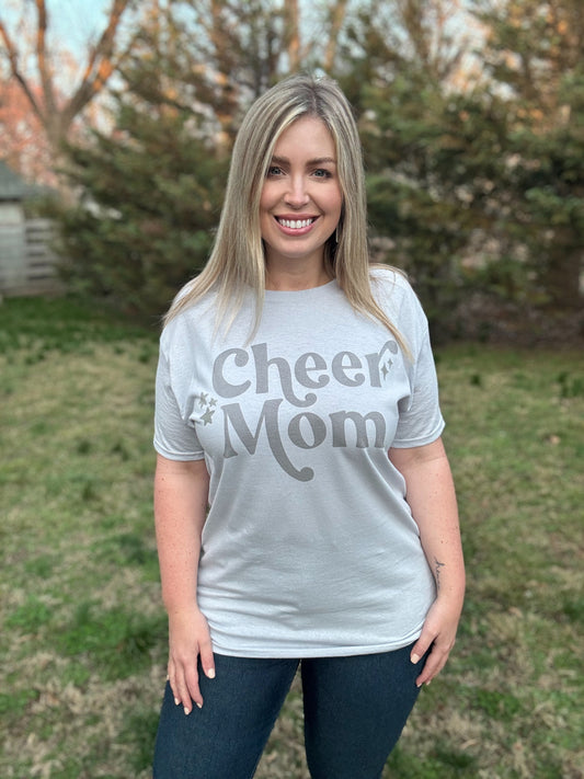 Cheer Mom Graphic Tee S-3XL