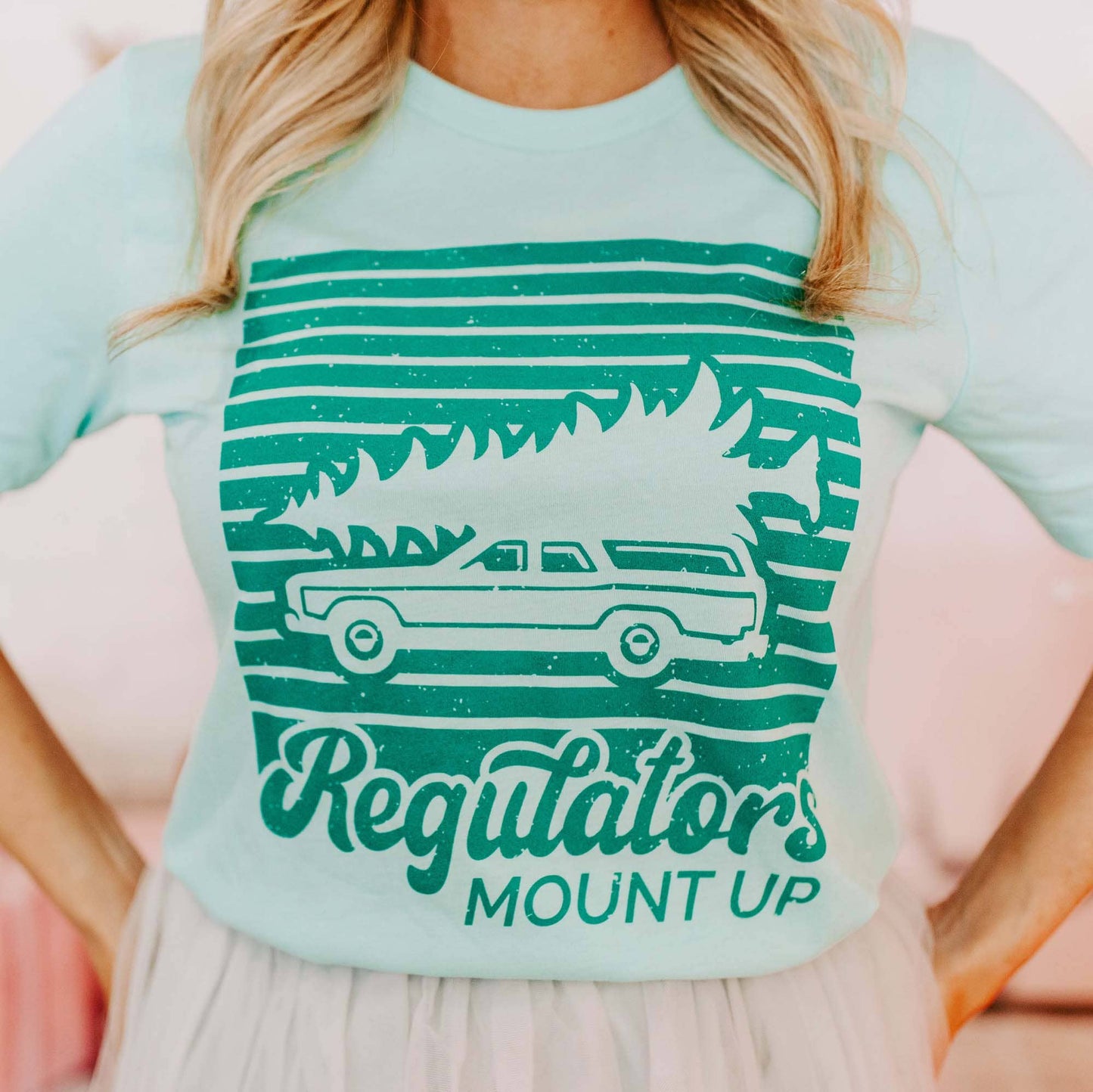 Regulators Mount Up Mint Christmas Shirt S-3XL