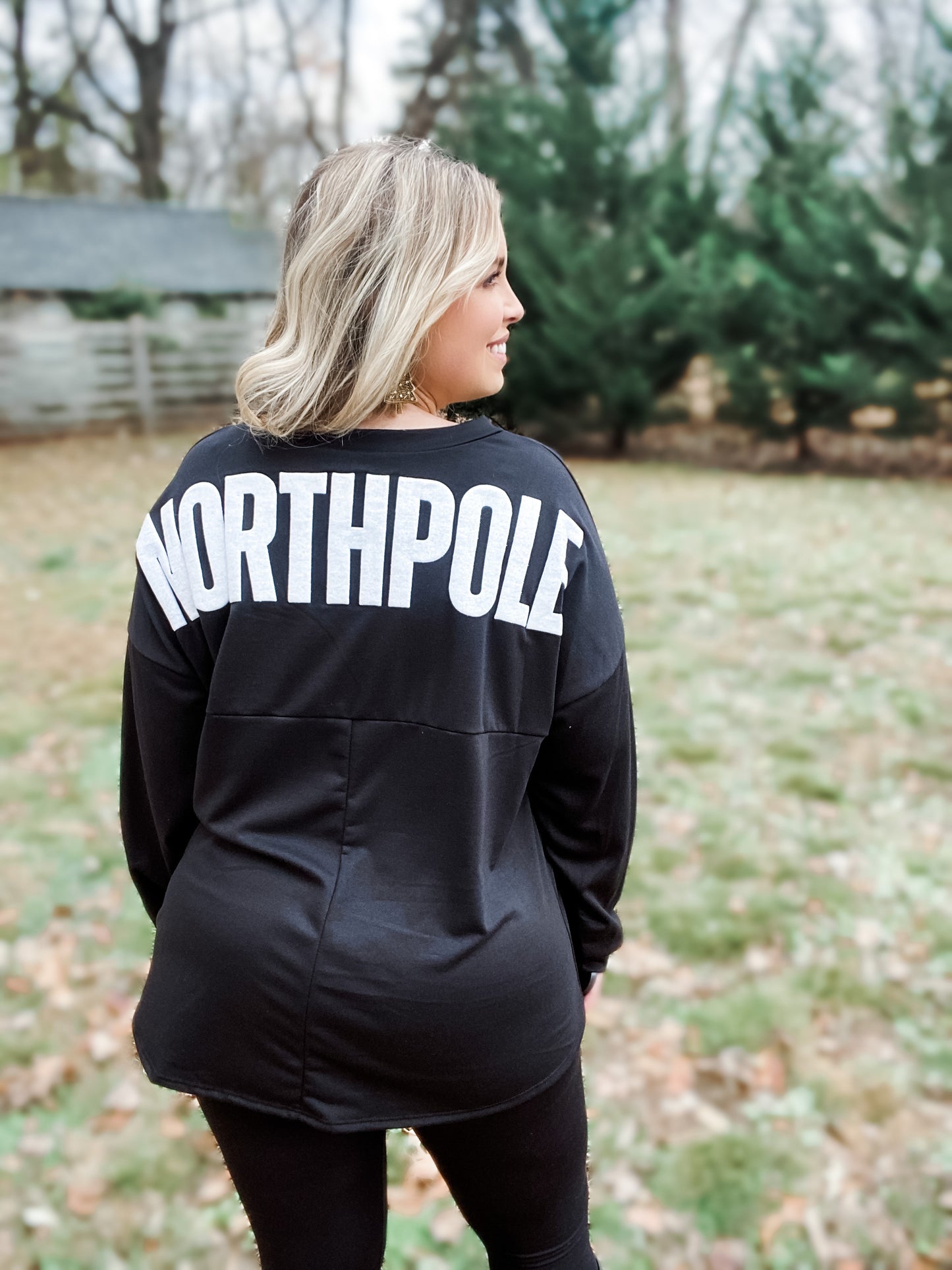 Christmas NORTHPOLE Long Sleeve Top S-3XL