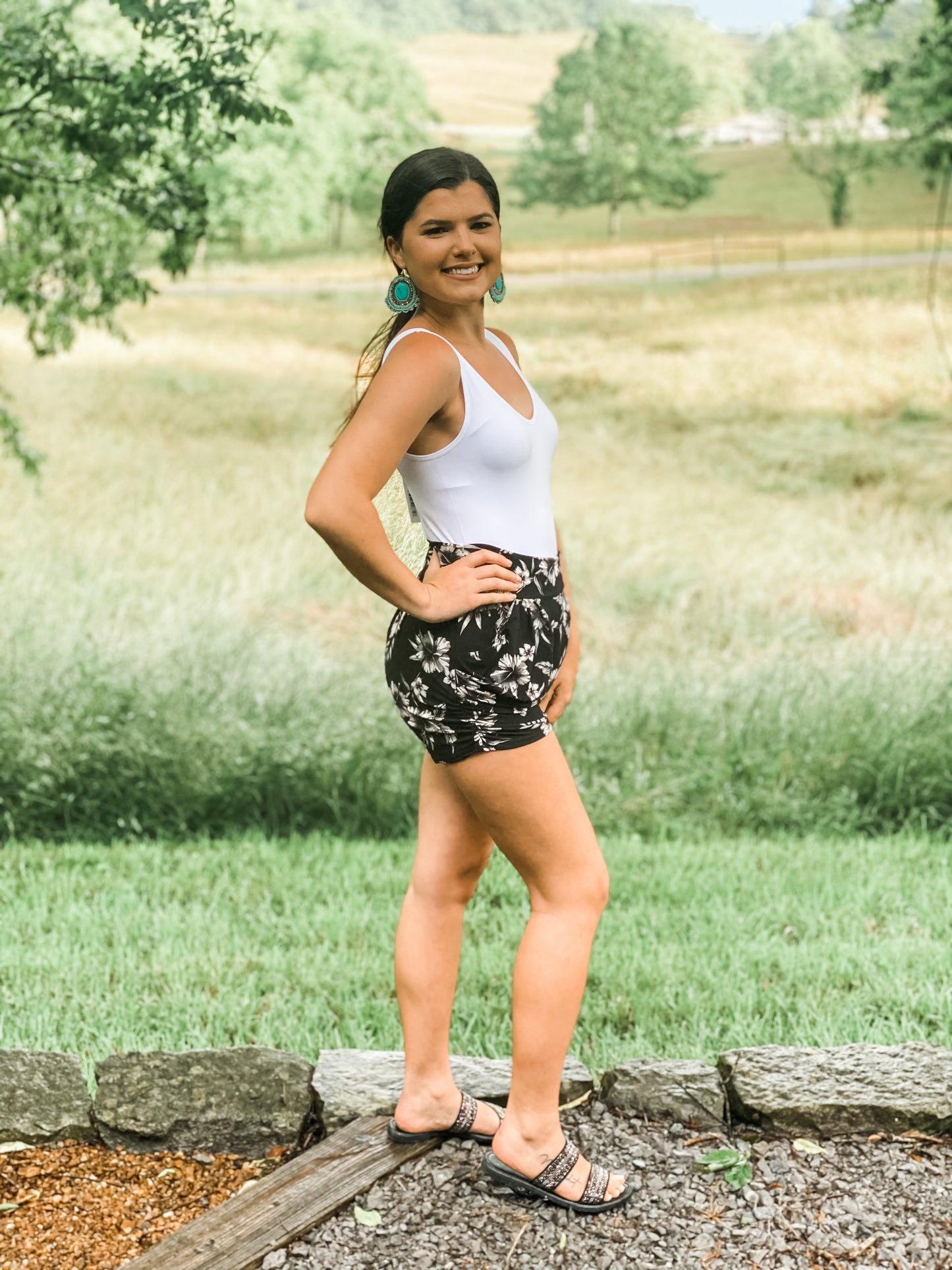 Super Soft Harem Shorts with Pockets